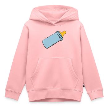 Babyflasche - Kinder Premium Organic Hoodie - Rosa - Vorne - AI Model Kid Female (0cm)