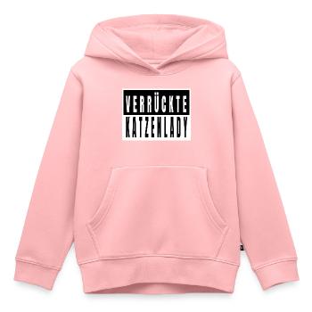 geburtstag lieben meerkatze streunerkatze - Kinder Premium Organic Hoodie - Rosa - Vorne - AI Model Kid Female (0cm)