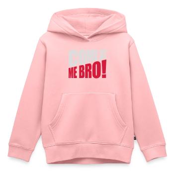 come at me bro - Kinder Premium Organic Hoodie - Rosa - Vorne - AI Model Kid Female (0cm)