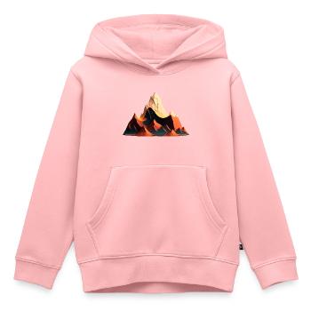 SURREAL - Kids Premium Organic Hoodie - rose - Front - AI Model Kid Female (0cm)