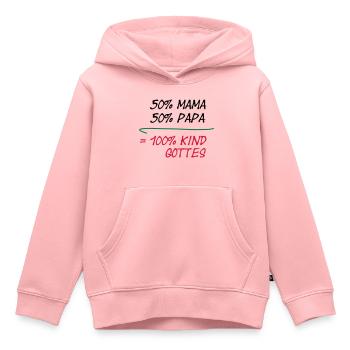 Kind Gottes - Kinder Premium Organic Hoodie - Rosa - Vorne - AI Model Kid Female (0cm)
