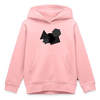 Formen - Kinder Premium Organic Hoodie - Rosa - Vorne - AI Model Kid Female (0cm)