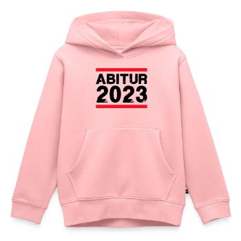 Abitur 2023 - Kinder Premium Organic Hoodie - Rosa - Vorne - AI Model Kid Female (0cm)