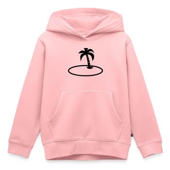 Urlaub - Kinder Premium Organic Hoodie - Rosa - Vorne - AI Model Kid Female (0cm)