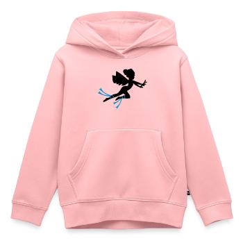 Fee griechischen Mythen - Kinder Premium Organic Hoodie - Rosa - Vorne - AI Model Kid Female (0cm)