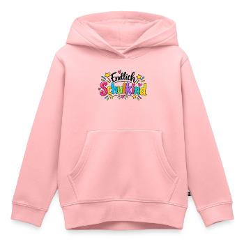 Endlich Schulkind - Erstklässler - Einschulung - Kinder Premium Organic Hoodie - Rosa - Vorne - AI Model Kid Female (0cm)