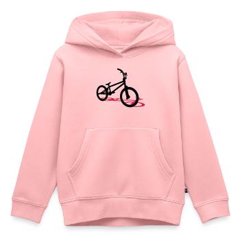 bmx bicycle - Kids Premium Organic Hoodie - rose - Front - AI Model Kid Female (0cm)