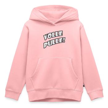 Volle Pulle! - Kinder Premium Organic Hoodie - Rosa - Vorne - AI Model Kid Female (0cm)