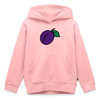 Plum - Kids Premium Organic Hoodie - rose - Front - AI Model Kid Female (0cm)