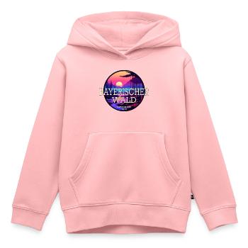 Nationalpark Bayerischer Wald - Kinder Premium Organic Hoodie - Rosa - Vorne - AI Model Kid Female (0cm)
