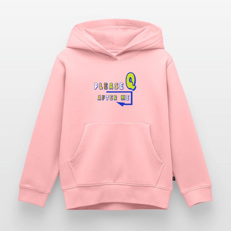 Please queue Kids Premium Organic Hoodie