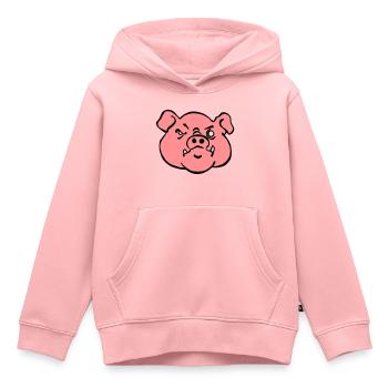 Horror sau - Kinder Premium Organic Hoodie - Rosa - Vorne - AI Model Kid Female (0cm)