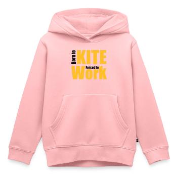 Drachenfliegen - Kinder Premium Organic Hoodie - Rosa - Vorne - AI Model Kid Female (0cm)