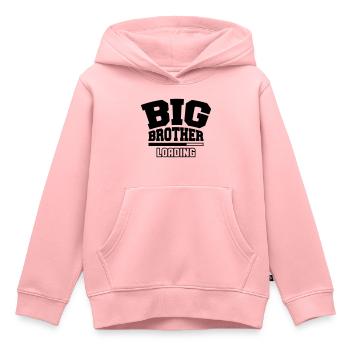 Chargement De Big Brother - Sweat Premium à capuche enfant bio - rose - Devant - AI Model Kid Female (0cm)