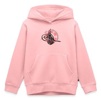 Fatih Sultan Mehmet - Kids Premium Organic Hoodie - rose - Front - AI Model Kid Female (0cm)