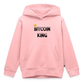 Bitcoin Trading Crypto Stocks - Sweat Premium à capuche enfant bio - rose - Devant - AI Model Kid Female (0cm)