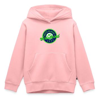 SCHULKIND 2025 - EINSCHULUNG - ERSTER SCHULTAG - Kinder Premium Organic Hoodie - Rosa - Vorne - AI Model Kid Female (0cm)