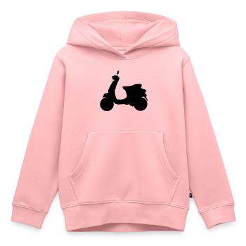 Roller - Kinder Premium Organic Hoodie - Rosa - Vorne - AI Model Kid Female (0cm)
