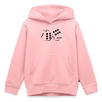 van het spel - Kinder Premium hoodie biologisch - roze - Voor - AI Model Kid Female (0cm)