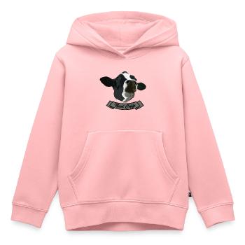 i need coffee - Kinder Premium Organic Hoodie - Rosa - Vorne - AI Model Kid Female (0cm)