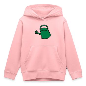 Gießkanne - V2 - Kinder Premium Organic Hoodie - Rosa - Vorne - AI Model Kid Female (0cm)