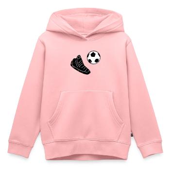 Schuh Sport - Kinder Premium Organic Hoodie - Rosa - Vorne - AI Model Kid Female (0cm)