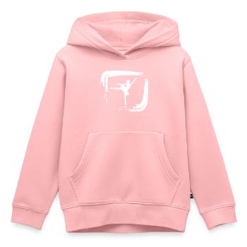 Dancing Dance Music - Kinder Premium Organic Hoodie - Rosa - Vorne - AI Model Kid Female (0cm)
