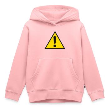 achtung - Kinder Premium Organic Hoodie - Rosa - Vorne - AI Model Kid Female (0cm)
