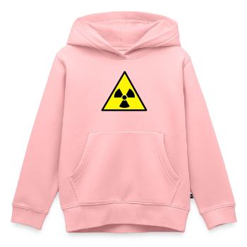 Radioaktiv - Kinder Premium Organic Hoodie - Rosa - Vorne - AI Model Kid Female (0cm)