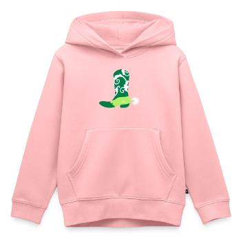 Cowboy boots - Kids Premium Organic Hoodie - rose - Front - AI Model Kid Female (0cm)