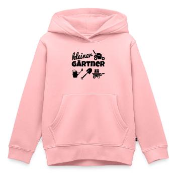 Kleiner Gärtner - Kinder Premium Organic Hoodie - Rosa - Vorne - AI Model Kid Female (0cm)
