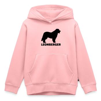 Leonberger - Kinder Premium Organic Hoodie - Rosa - Vorne - AI Model Kid Female (0cm)