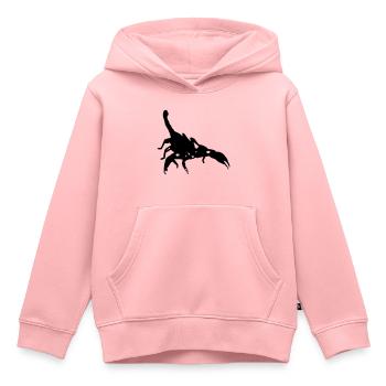 Skorpion Skorpion giftig Stachel Spinnentier Tier - Kinder Premium Organic Hoodie - Rosa - Vorne - AI Model Kid Female (0cm)