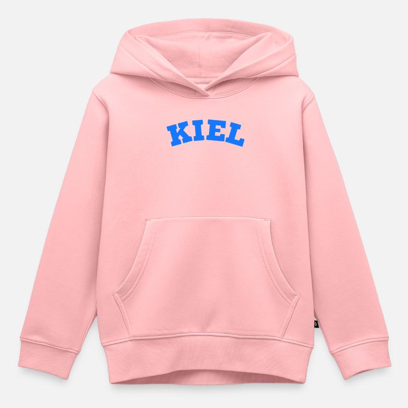Quille - Sweat Premium à capuche enfant bio - rose