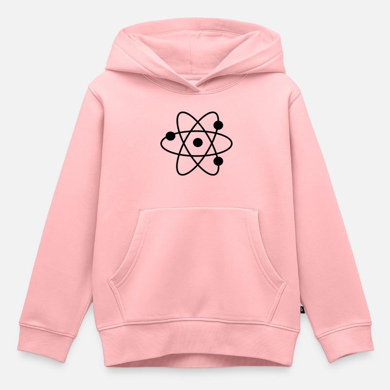 science - Sweat Premium à capuche enfant bio - rose