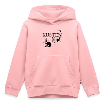 Küsten Kind - Kinder Premium Organic Hoodie - Rosa - Vorne - AI Model Kid Female (0cm)
