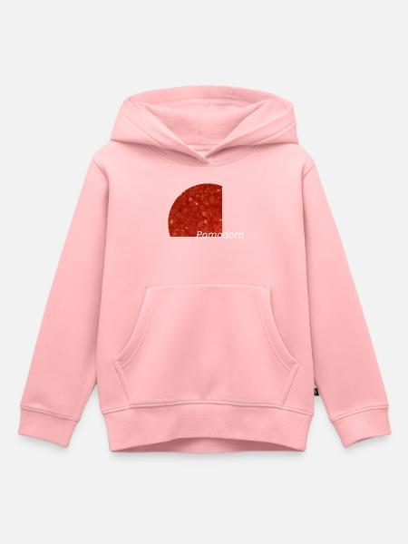 Runde Pizzasauce - Kinder Premium Organic Hoodie - Rosa