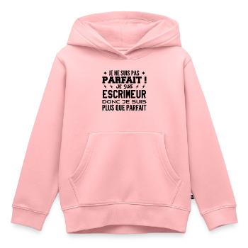 A more than perfect fencer, a dream job - Kids Premium Organic Hoodie - rose - Front - AI Model Kid Female (0cm)