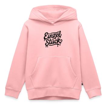 Einzelstück - Kinder Premium Organic Hoodie - Rosa - Vorne - AI Model Kid Female (0cm)