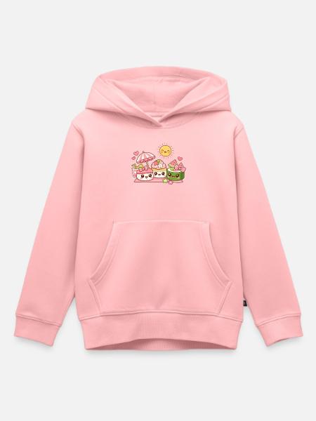 Kawaii Dessert Parade - Kinder Premium Organic Hoodie - Rosa
