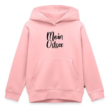 MOIN OSTSEE - Kinder Premium Organic Hoodie - Rosa - Vorne - AI Model Kid Female (0cm)