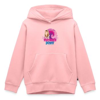 Mako Einfach Meerjungfrau Lyla - Kinder Premium Organic Hoodie - Rosa - Vorne - AI Model Kid Female (0cm)