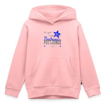 Bochum Bochumer Pottjunge Ruhrpott - Kinder Premium Organic Hoodie - Rosa - Vorne - AI Model Kid Female (0cm)