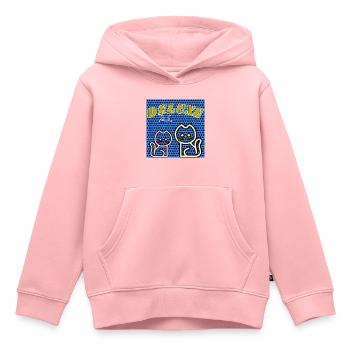 Deluxe 2.1 - Image - 2023 - Kids Premium Organic Hoodie - rose - Front - AI Model Kid Female (0cm)
