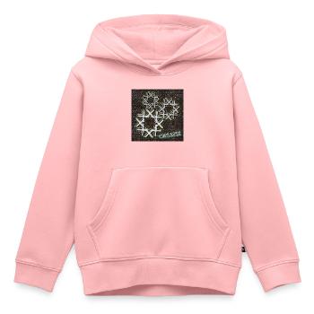 GREATIX - Boutique WoW - 2023 - Sweat Premium à capuche enfant bio - rose - Devant - AI Model Kid Female (0cm)