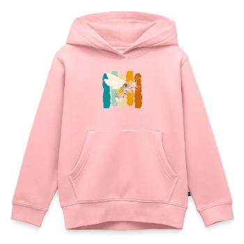Imker Bienen Insekten Weltretter - Kinder Premium Organic Hoodie - Rosa - Vorne - AI Model Kid Female (0cm)