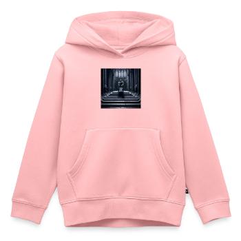 Fart Souls - Hollow Knight on Porcelain Throne #12 - Kids Premium Organic Hoodie - rose - Front - AI Model Kid Female (0cm)