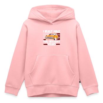 Tuner Leistung Schraubenschlüssel Kfz - Kinder Premium Organic Hoodie - Rosa - Vorne - AI Model Kid Female (0cm)