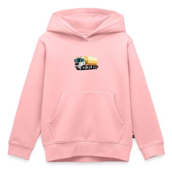 Tanklaster - Kinder Premium Organic Hoodie - Rosa - Vorne - AI Model Kid Female (0cm)