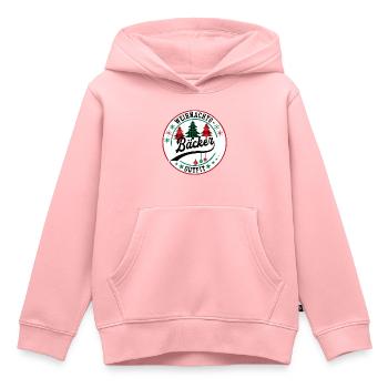 Bäcker Weihnachtsoutfit Bäckerei Konditor Meister - Kinder Premium Organic Hoodie - Rosa - Vorne - AI Model Kid Female (0cm)